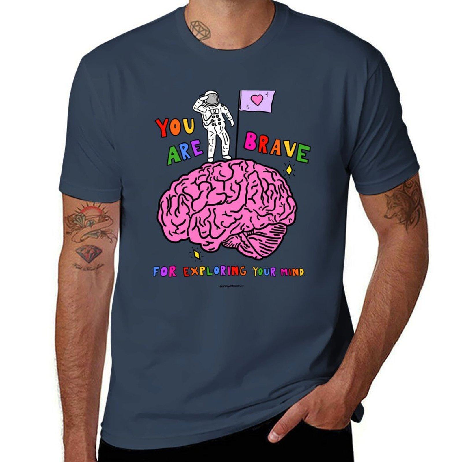 You Are Brave For Exploring TShirt Summer Sports Quick Dry TShirt S