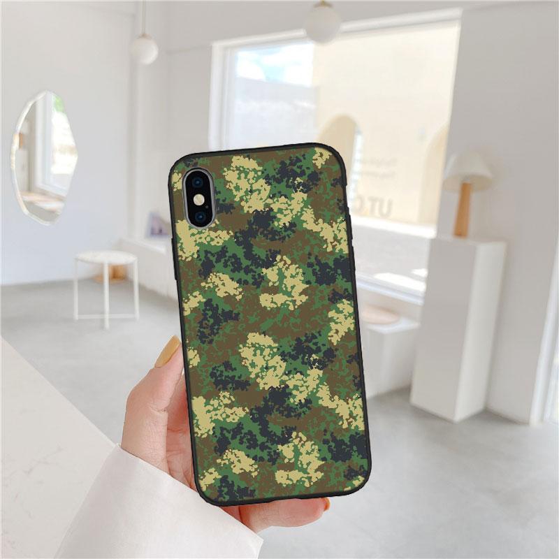 FM13 Camouflage Soft Shell Phone Case for Redmi Note 8 9 Pro Max 9S 9T 9C NFC 8T 8A 10A A4
