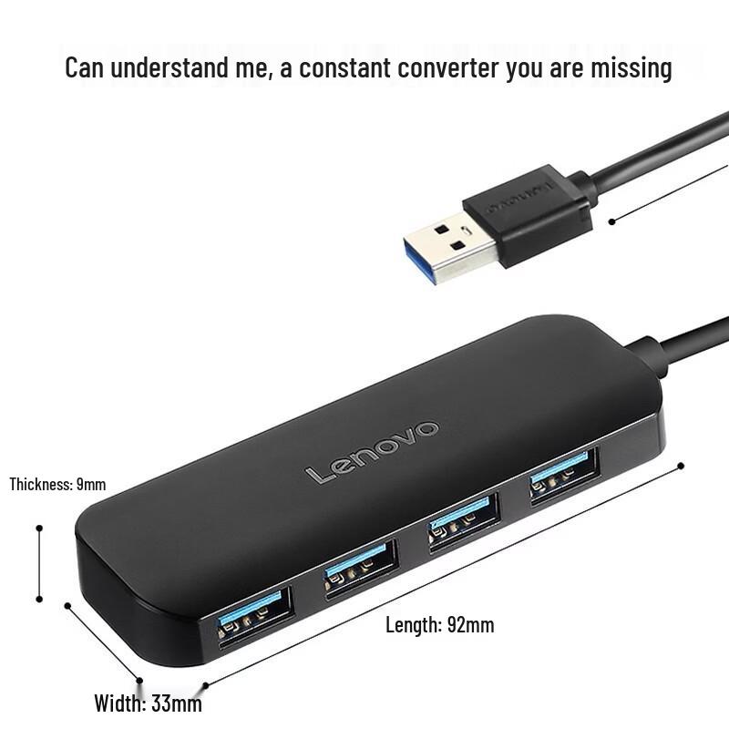 Lenovo USB 3.0 4-Port High-Speed Hub