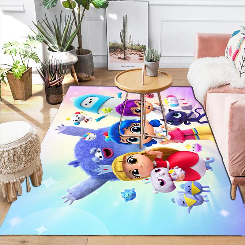 True and the Rainbow Kingdom Rug Floor Mat for Living Room or Bedroom Soft and Comfortable Carpet a Gift for Birthday and Holiday.DFDT261018266