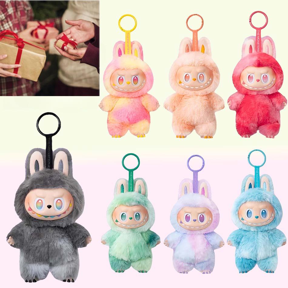 Labubu Přívěsek na klíče Hračky 3.0 the Monsters V3 Série Anime Figurka Kawaii Mystery Surprise Box Roztomilý Přívěsek na klíče Hračky Dárky
