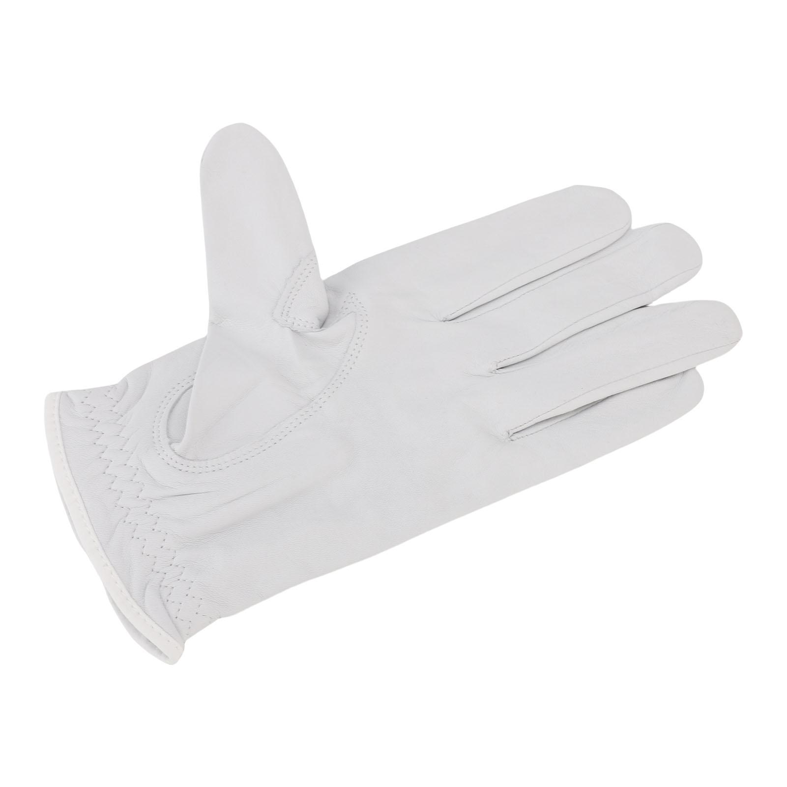 Main Gauche   Gant Peau de Mouton Respirant Bonne Prise   Gant à Doigts Complets pour Entraînement par Temps Chaud et Humide