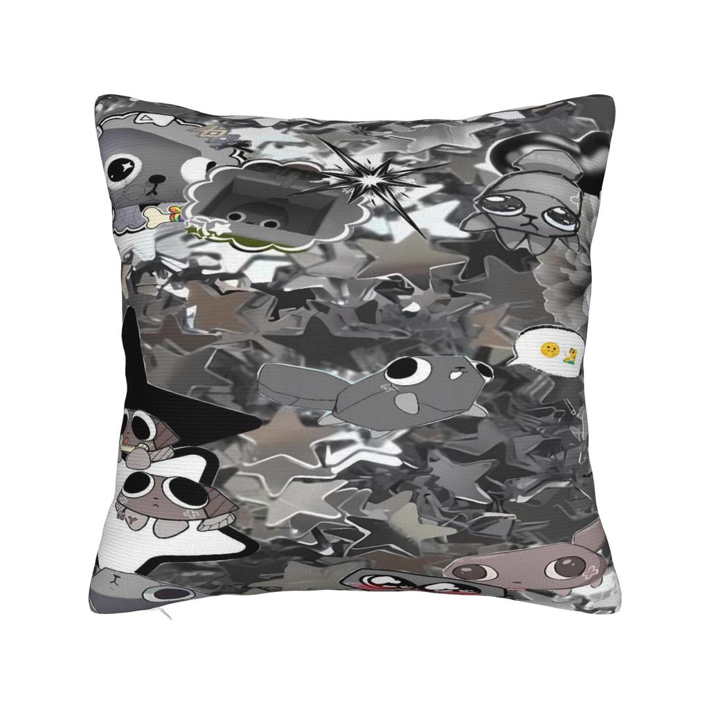 Dandys Värld Spel Tecknad Kuddfodral Mjuk Kuddefodral Mode Kuddfodral För Soffa Sovrum Heminredning