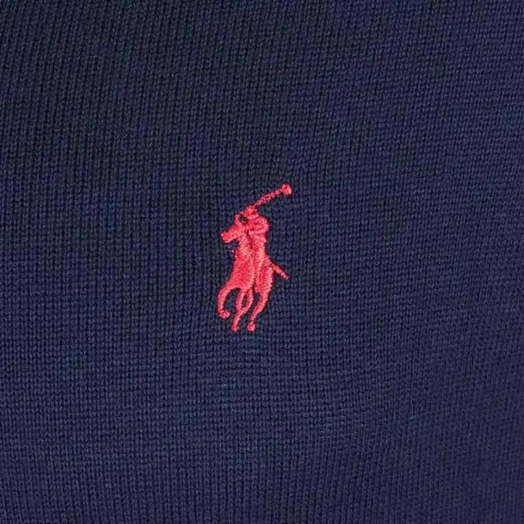 Polo Ralph Lauren SS26 Felpa con Mezza Zip e Logo Ricamato Manica Lunga Uomo felpa 710784465-009
