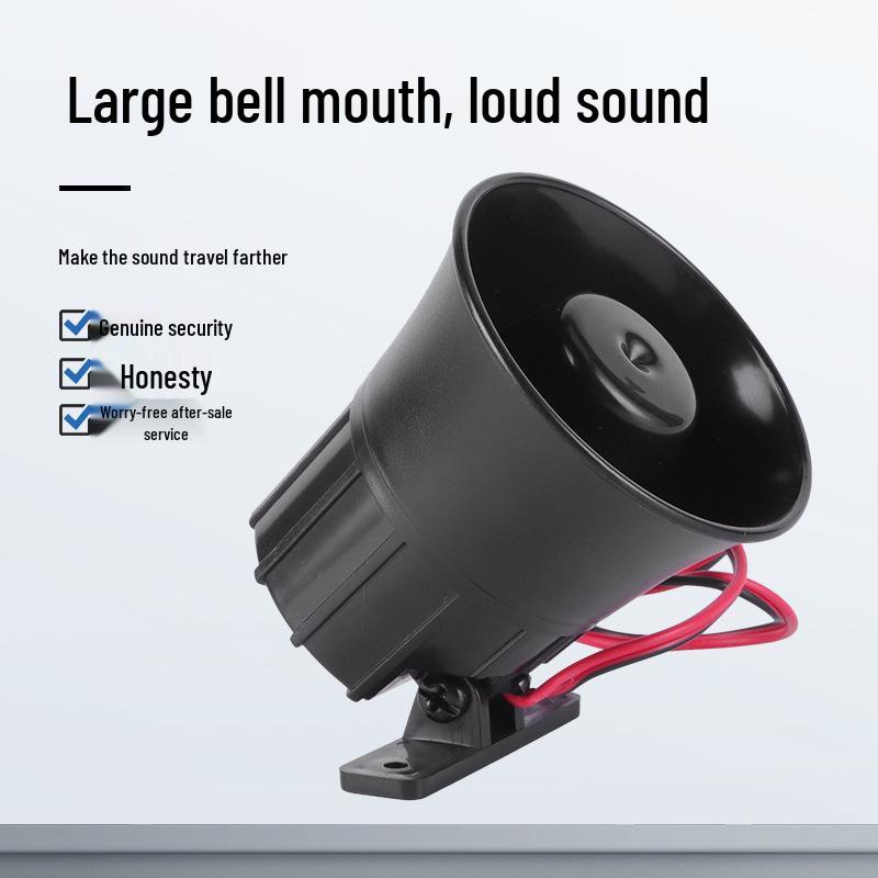 Anti-Theft High-Pitched Car & Motorcycle Horn Alarm System