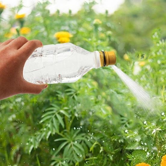 2/3/5Pcs Portable Outdoor Camping Rinsing Device Lightweight Universal Water Bottle Hand Face Washing Watering 4 Holes Rinser Tools