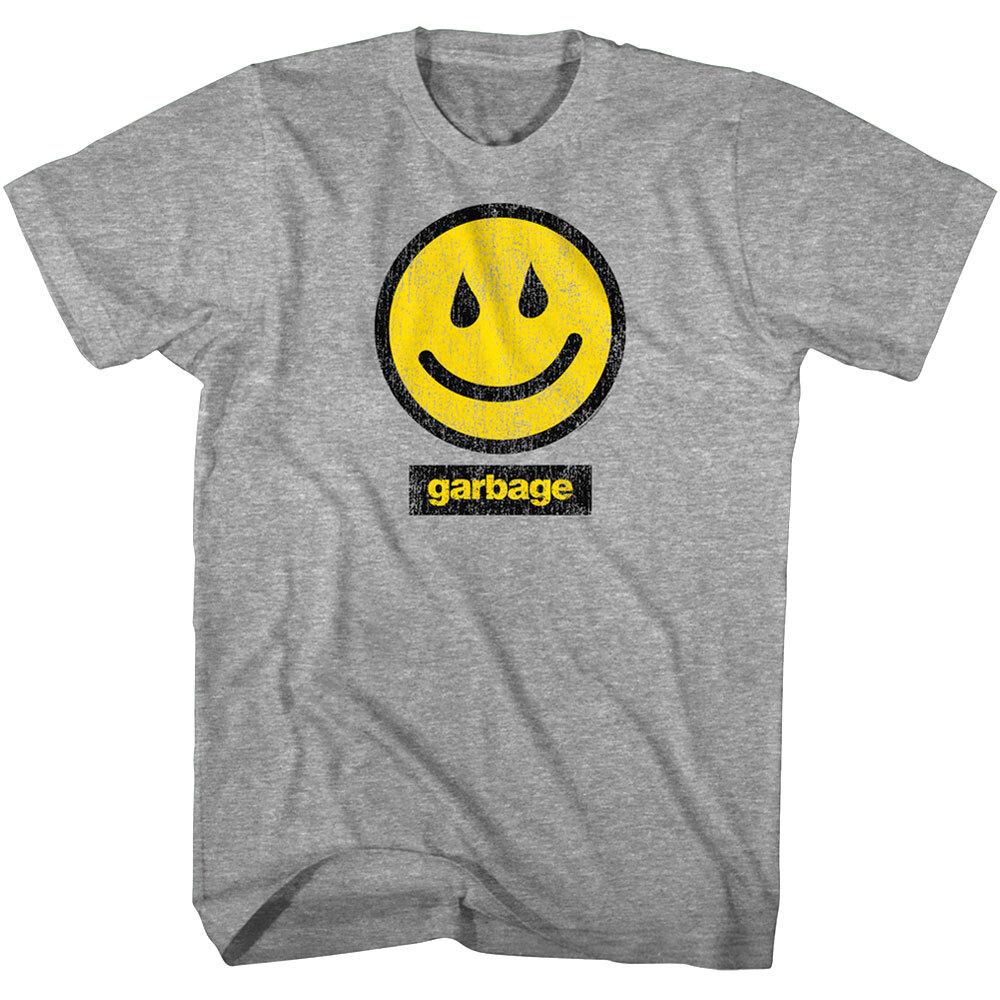 

Garbage Rain Smiley Men s T Shirt 4XL