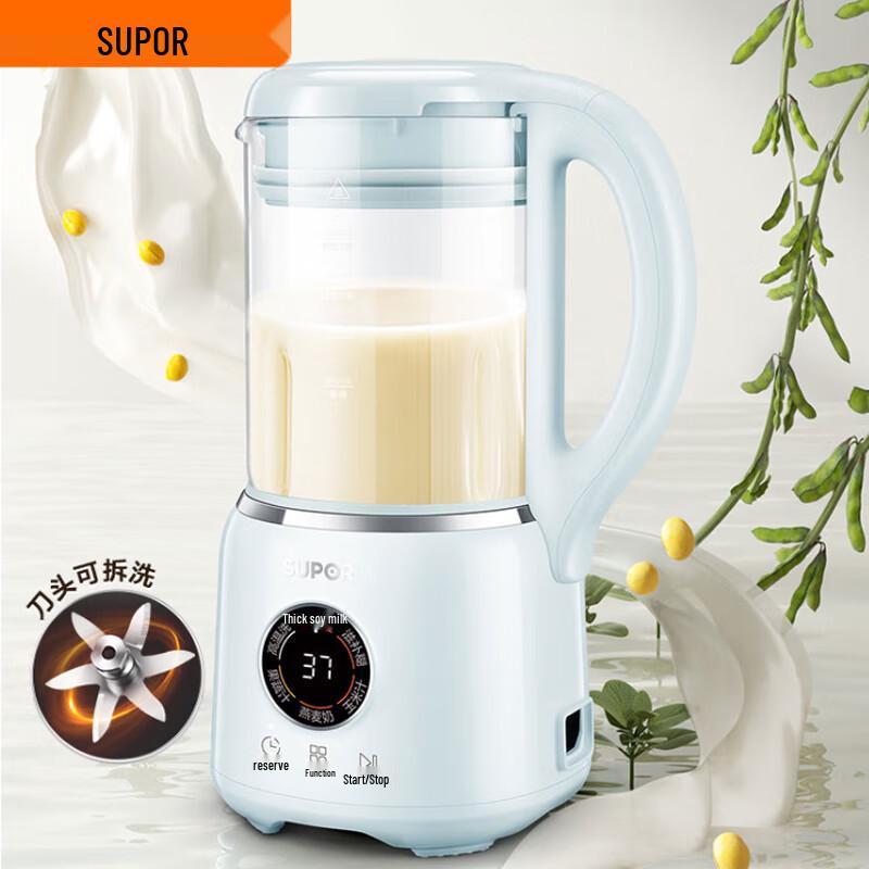 SUPOR Multi-functional Touch Control Blender & Soy Milk Maker CN plug (adapter included)