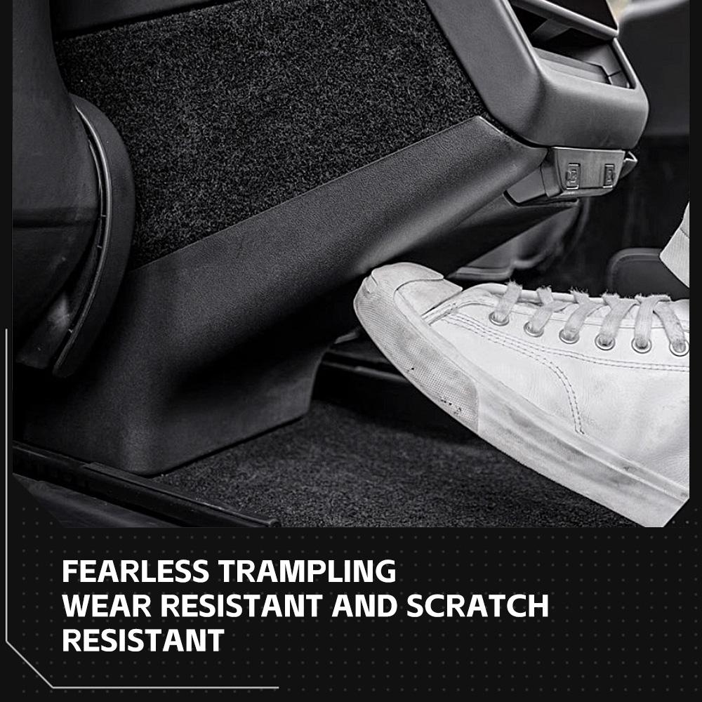 Rear Seat Lower Anti Kick Panel Cover For Tesla Model Y Juniper 2025 Ventilation Vent Anti Dirty Protective Interio Accessories