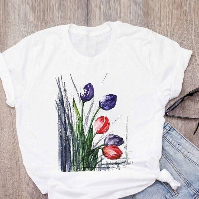 Women Sweet 2022 Watercolor Short 