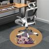 1pc Sugar Skulls Office Round Area Rug,  Mat Suitable For Office, Under Office Chairs Bedroom Living Room Home Decor, Room Deco