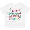 Inktastic Oma liebt mich Mädchen Kleinkind T-Shirt Aus Kinders süßem Blumen-Outfit
