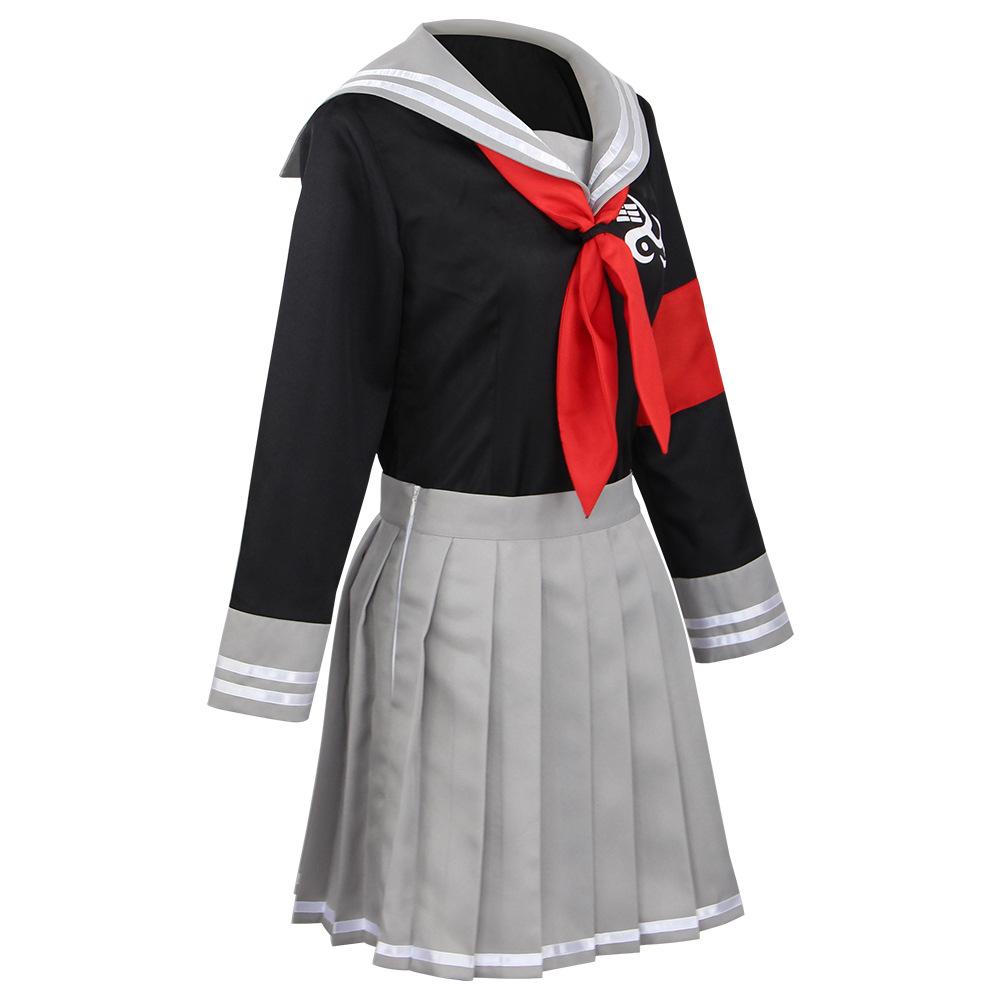 Anime Super Danganronpa Peko Pekoyama Cosplay Costume School Jk Uniform Girls Sailor Outfits Full Set Halloween Carnival Party