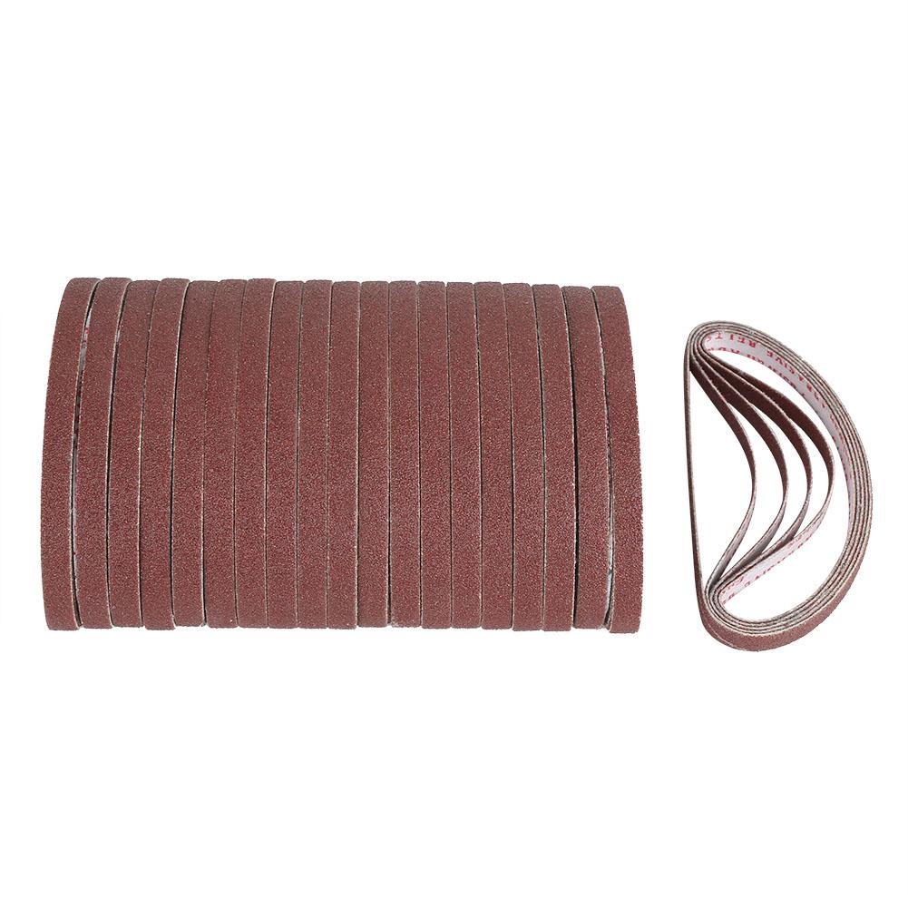 100Pcs Belt Power Finger File Sander Abrasive Sanding Polishing Belts