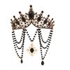 Madonna Halo Crown Headdress Lolita Retro Handmade Halloween Dark Gothic Crown Style Hair Accessories
