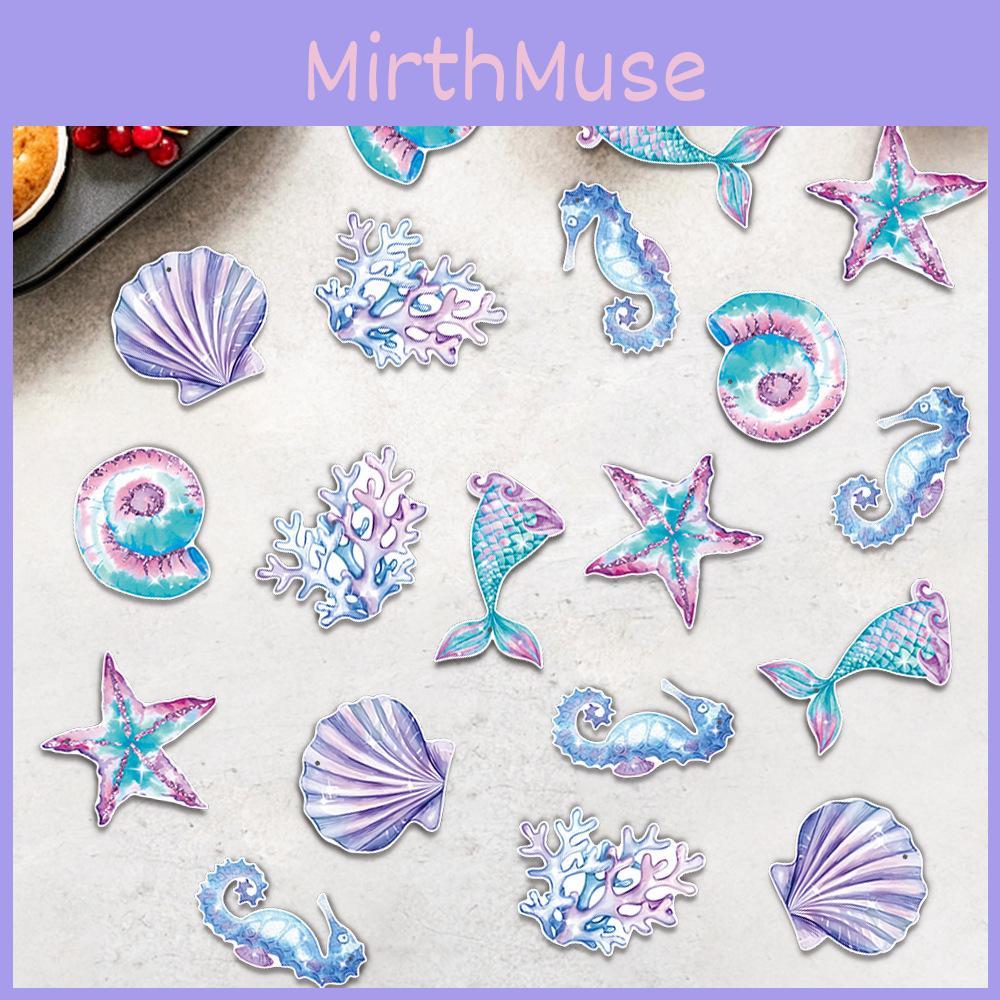 Coral Mermaid Starfish Birthday Party Table Scatter Confetti For Event Decor