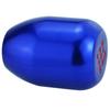 Abfer Short Car Gear Metal Stick Shifter Aluminum Alloy Gear Shifter Universal for Automatic and Manual Car Interior Accessories Knob, 5-Speed Head,