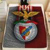 Benfica KLUB Flaneletová deka, Vysoká kvalita, Pohodlná pro všechna roční období, Domácí dekorace, Teplo a pohodlí