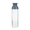 HARIO Filter-in-Bottle Karaffel, Varmebestandig Glass, 1000ml Kapasitet, Grå, for Kald Brygg Te, Laget i Japan, FIR-100-TGR