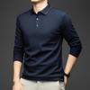 Kaisar Men's Silk Wool Blend Polo Shirt