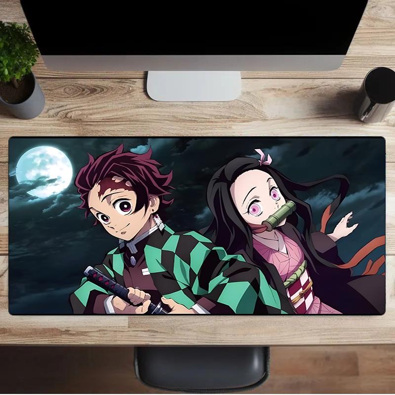 Powerful Demon Anime Mouse pad, Gaming Mouse Pad, keyboard pad, Desk Decor for computer notebook Fan Gift Birthday Gift