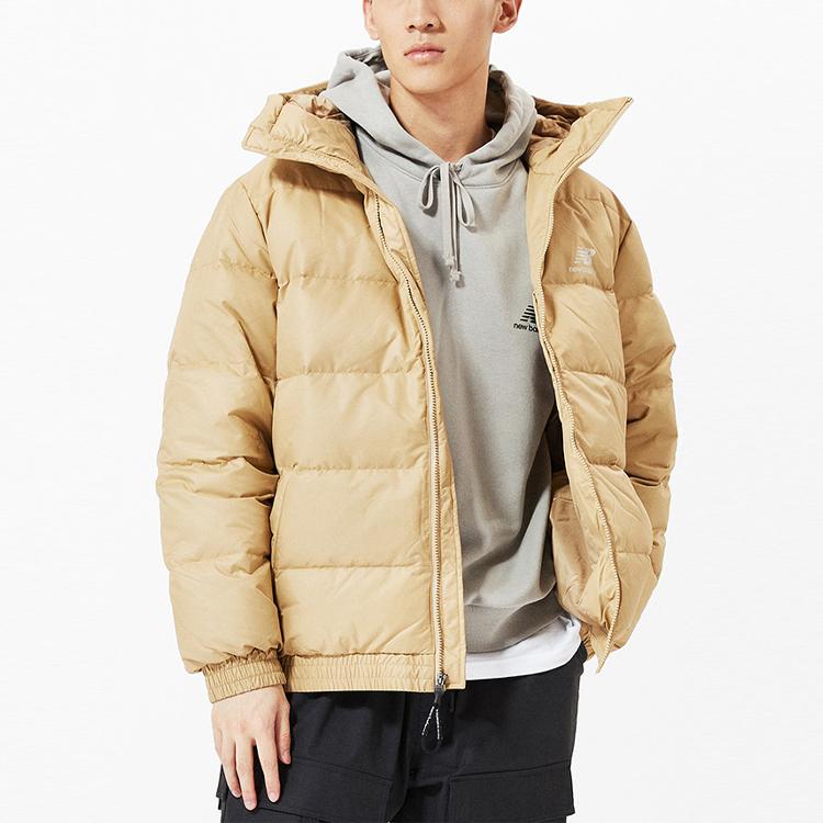 New Balance Lifestyle Casual Down Jacket Men's Beige AMJ13336-HNA