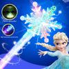 Snowflake Luminous Magical Wand Princess Cosplay Fairy Stick Glowing Magical Wand
