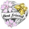 Charms Do Pandora Zawieszka Charms Serce Best Friend