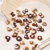 30Pcs/Bag Resin Camellia Art Rhinestones Bowknot Beautiful Durable Eco-friendly Nail Nail Accessories