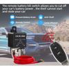 Remote Battery Disconnect Switch 200A, DC12V Top Post Negative Battery Shut Offs Switch for Car Truck Vehicle