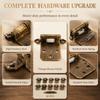 10pcs Self Closing Spring Cabinet Hinges Durable Self Closing Hinges  Cabinet Accessories