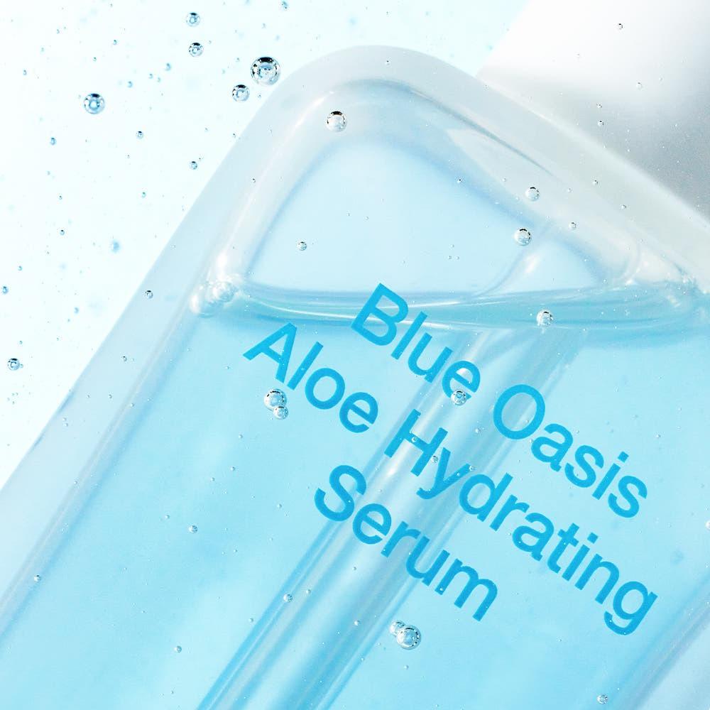 By Wishtrend Blue Oasis Aloe Hydrating Serum Deep Moisture Soothing Care 30ml