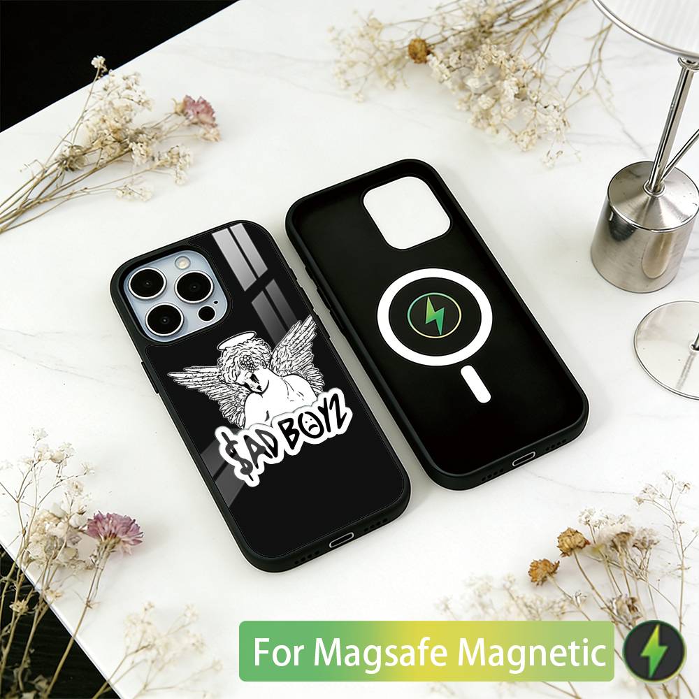 

J-Junior H S-Sad Boyz Phone Case For iPhone17,16,15,14,13,12,11 Plus,Pro Magnetic with Magsafe Wireless Charging iPhone16Pro