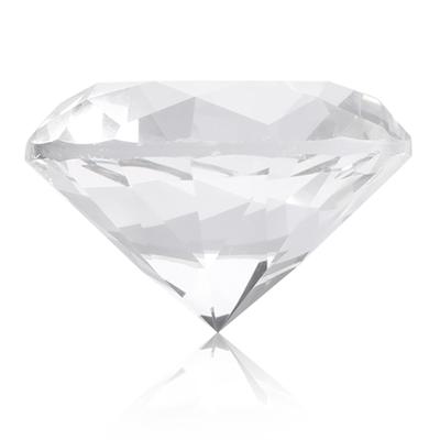 Stojan na nehty s křišťálovým diamantem, model ruky, dekorace na manikúru, doplňky, bílá