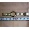 Used ORIENT Solar radio se00-c2-b stainless steel belt genuine bracelet and bezel, glass Good condition