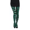Damen Mehrfarbige Gestreifte Strumpfhosen Ganzkörper Mit Fuß Hohe Taille Leggings Elastische Lange Strümpfe Strumpfhosen für Karneval