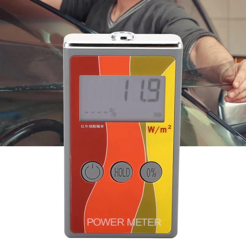 LS122 Handheld IR Power Meter for Infrared Radiation Detector 1000-1700nm Solar Film Window Tint Insulation Glass Testing