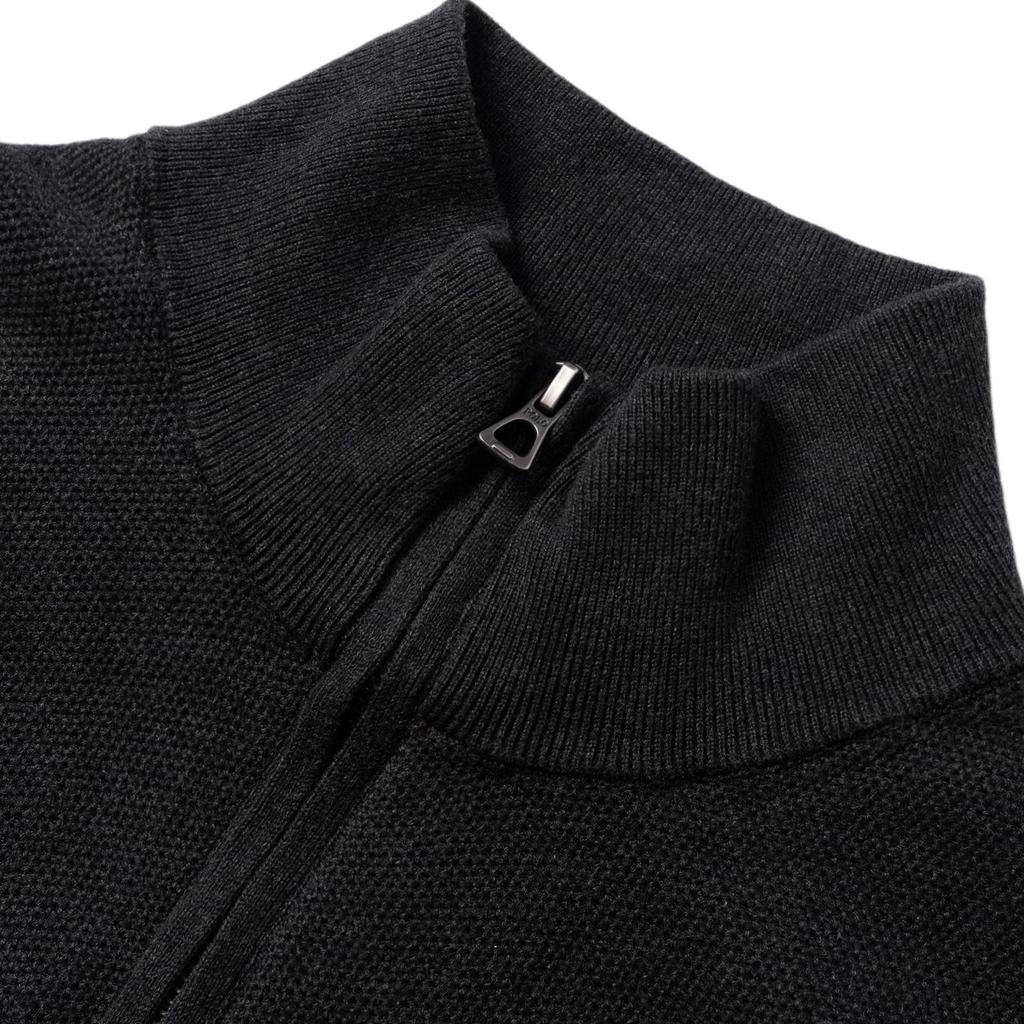 Polo Ralph Lauren FW22 Solid Logo Embroidered Mesh Knit Sweater Men Sweater Gray MNPOSWE16821115-020