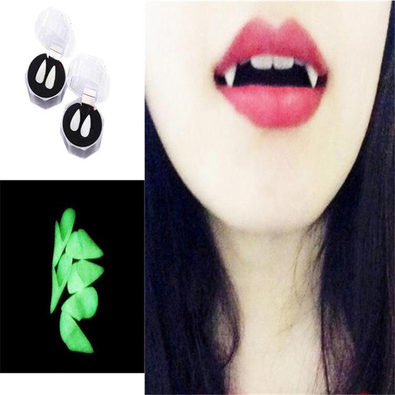 Creative Vampire Teeth Fangs Dentures Cosplay Props Halloween Costume Props Party Favors