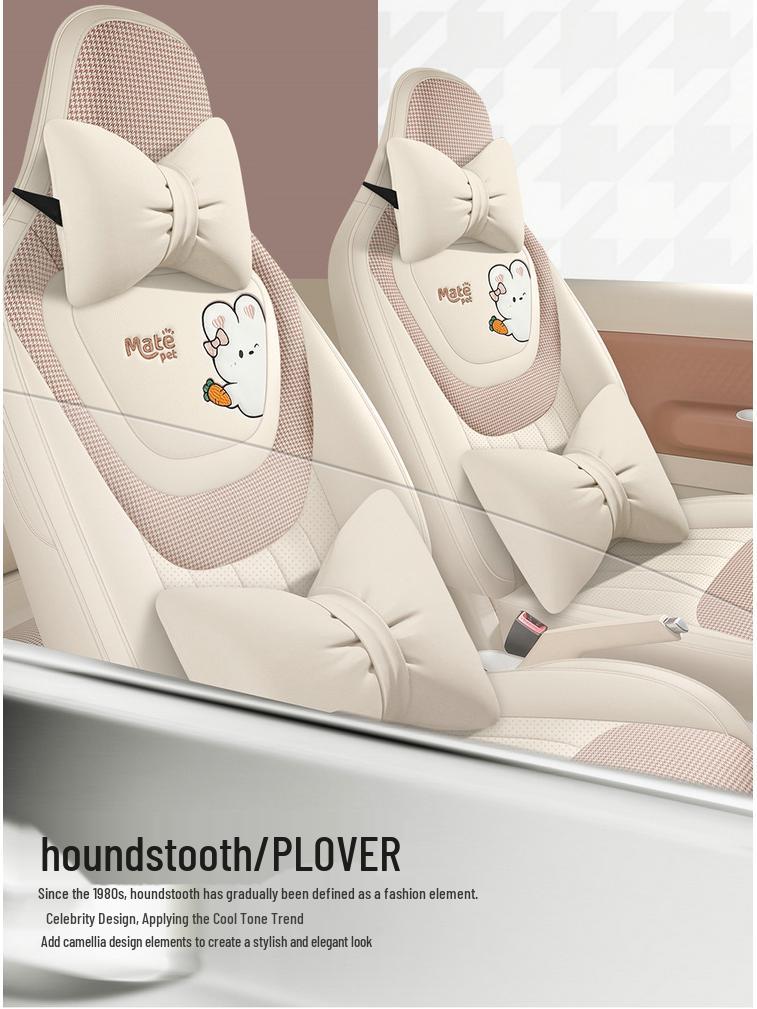 2024 Hongguang MINIEV Vollleder Autositzkissen für Modell der dritten Generation