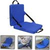 Portable Outdoor Seat Cushion, Camping Chair Cushion with Backrest, Soft Support Cushion for Beach, Hiking, Stadium, and Travel Adventures