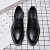 FashionMen's Shoes Business Dress Shoes For Men Casual Split Leather Oxfords Fashion Male Comfortable Oxford Shoes Vintage Man Footwear