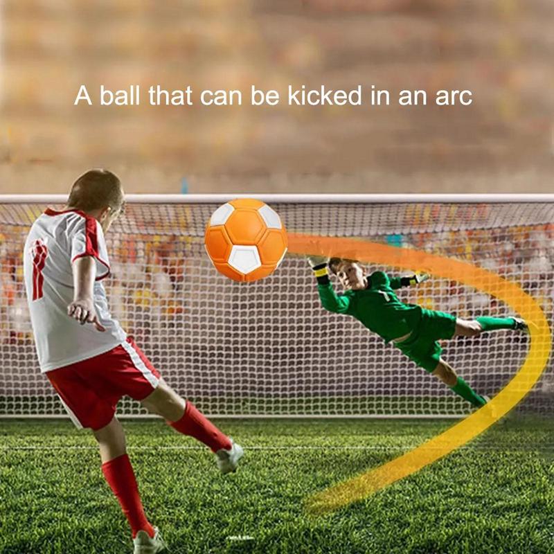 Curve Swerve Soccer Ball Outdoor Football Kick Ball Size 4 Curve Trajectory Training Football Seamless Soccer For Beginner