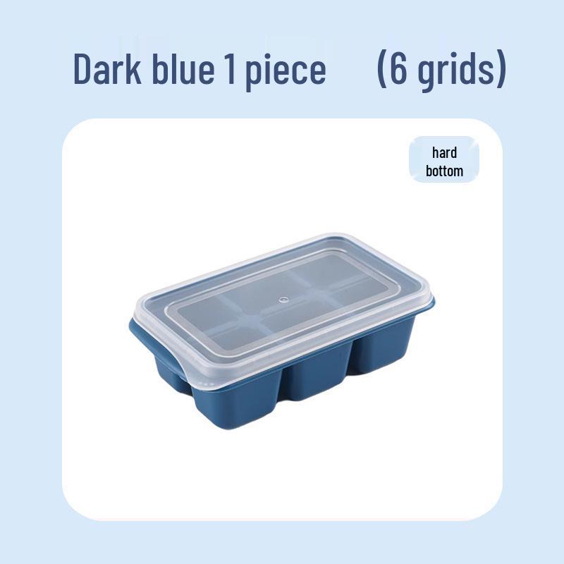 

Силіконова форма для кубиків льоду з кришкою для дитячого харчування та крижаних куль