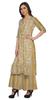 Moomaya V Neck Printed Kurta And Palazzo Pant Set Ethnic Wear Dress For