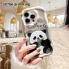 Phone Case: 2D flat design suitable for iPhone 18 17 16 15 14 13 Pro film protective case, couple style, chubby cheeks, Christmas and Halloween gift