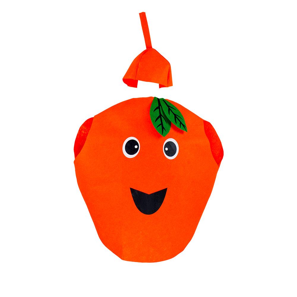 Costume de performance Fruit & Légume pour enfants: Pomme, Ananas, Fraise, Citrouille pour la Maternelle & Halloween