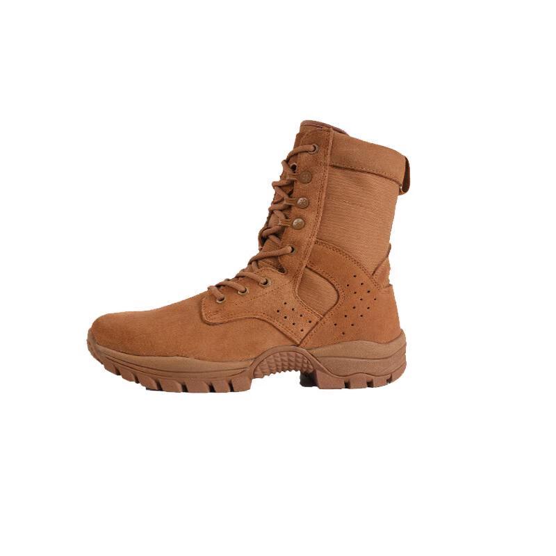 Junnou Men s Breathable Leather Side-Zip Hiking Boots XL