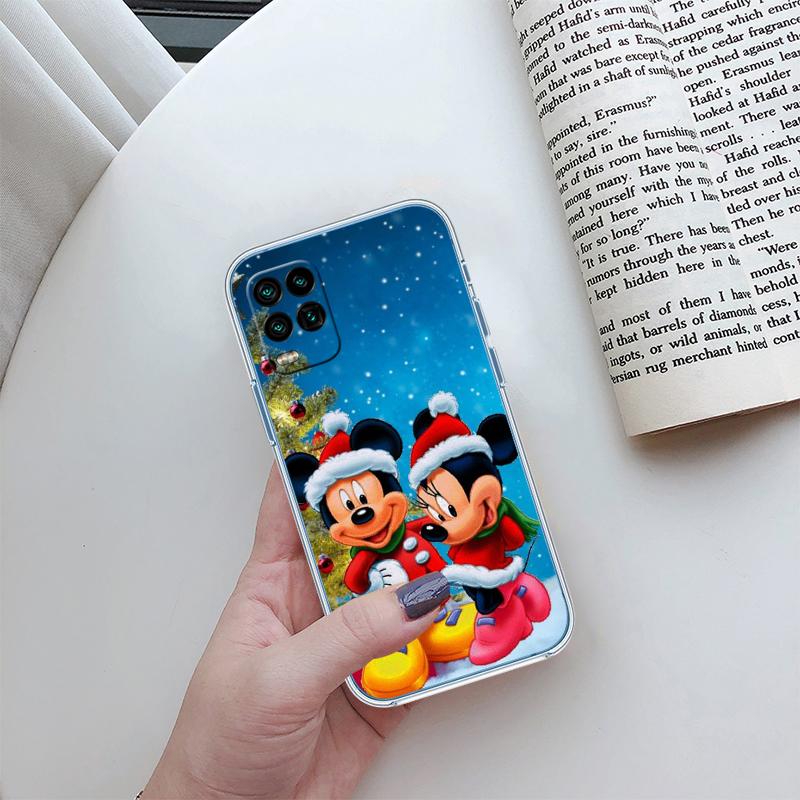 Mickey Minnie Mouse Transparent Phone Case for Motorola Moto G7 G8 G9 G84 G85 G73 G24 G15 Z2 Play Power Plus
