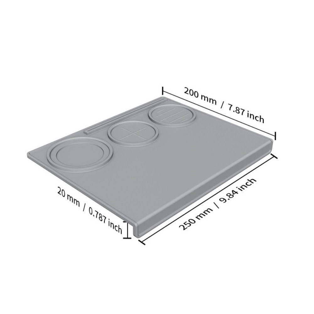 Food Grade Coffee Tamper Mat Heat Resistant Silicone Pad Espresso Tamping Mat  Bar Station